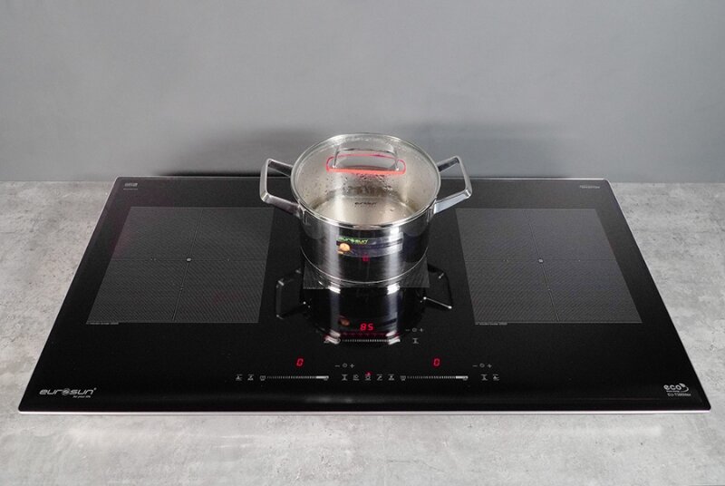 Bếp từ âm 3 vùng nấu Eurosun EU-T386Max