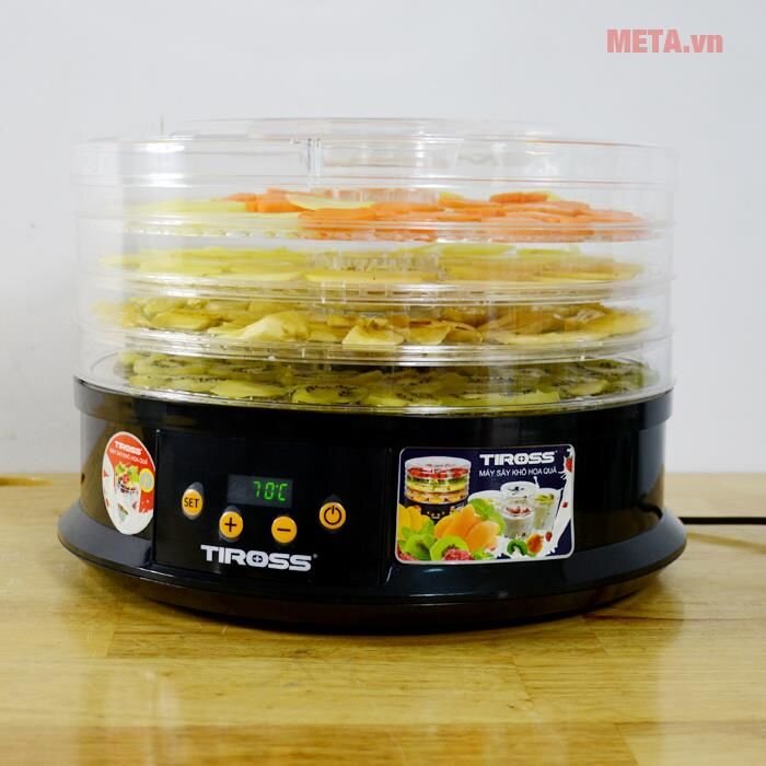 Máy sấy hoa quả, thực phẩm đa năng Tiross TS9682