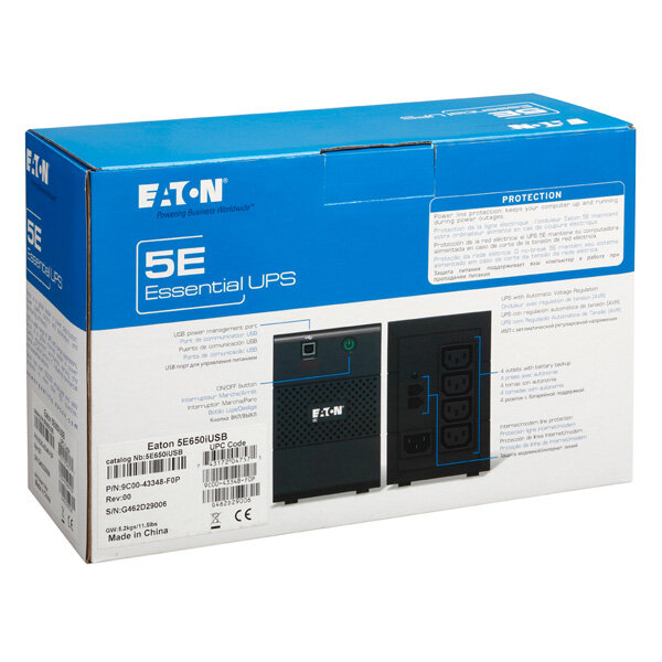 Bộ lưu điện Eaton Line Interactive 5E650iUSBC