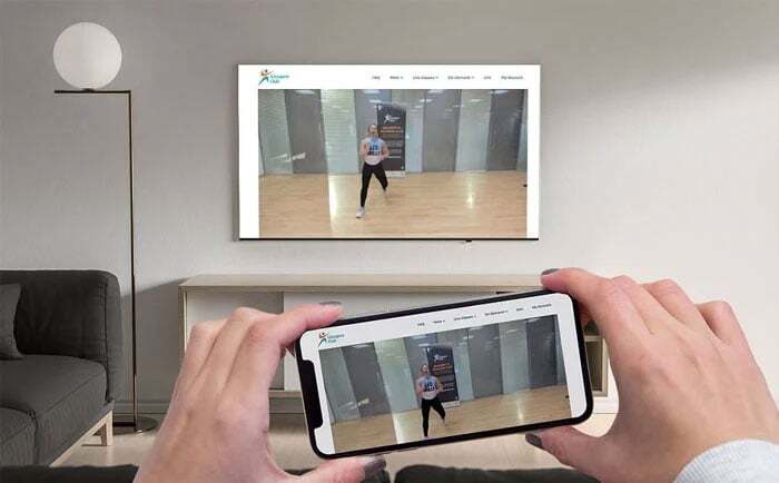 Chia sẻ hình ảnh từ điện thoại lên tivi Chia sẻ hình ảnh từ điện thoại lên tivi