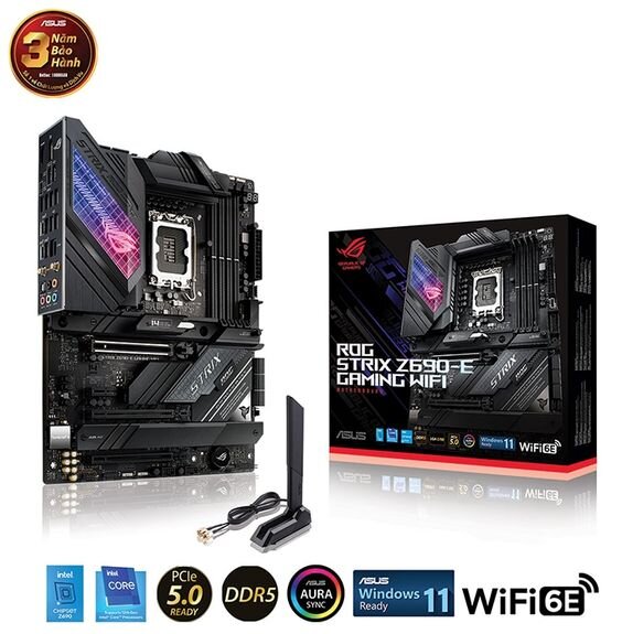 Mainboard Asus ROG STRIX Z690-E Gaming Wifi (ảnh 1)
