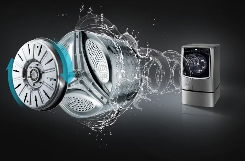 Máy giặt lồng ngang LG Inverter 12Kg FV1412S3B 7 Máy Giặt LG Inverter 12Kg FV1412S3B động cơ