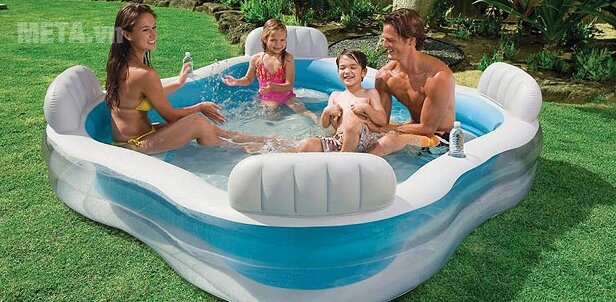 Bể bơi phao gia đình Salon INTEX 56475