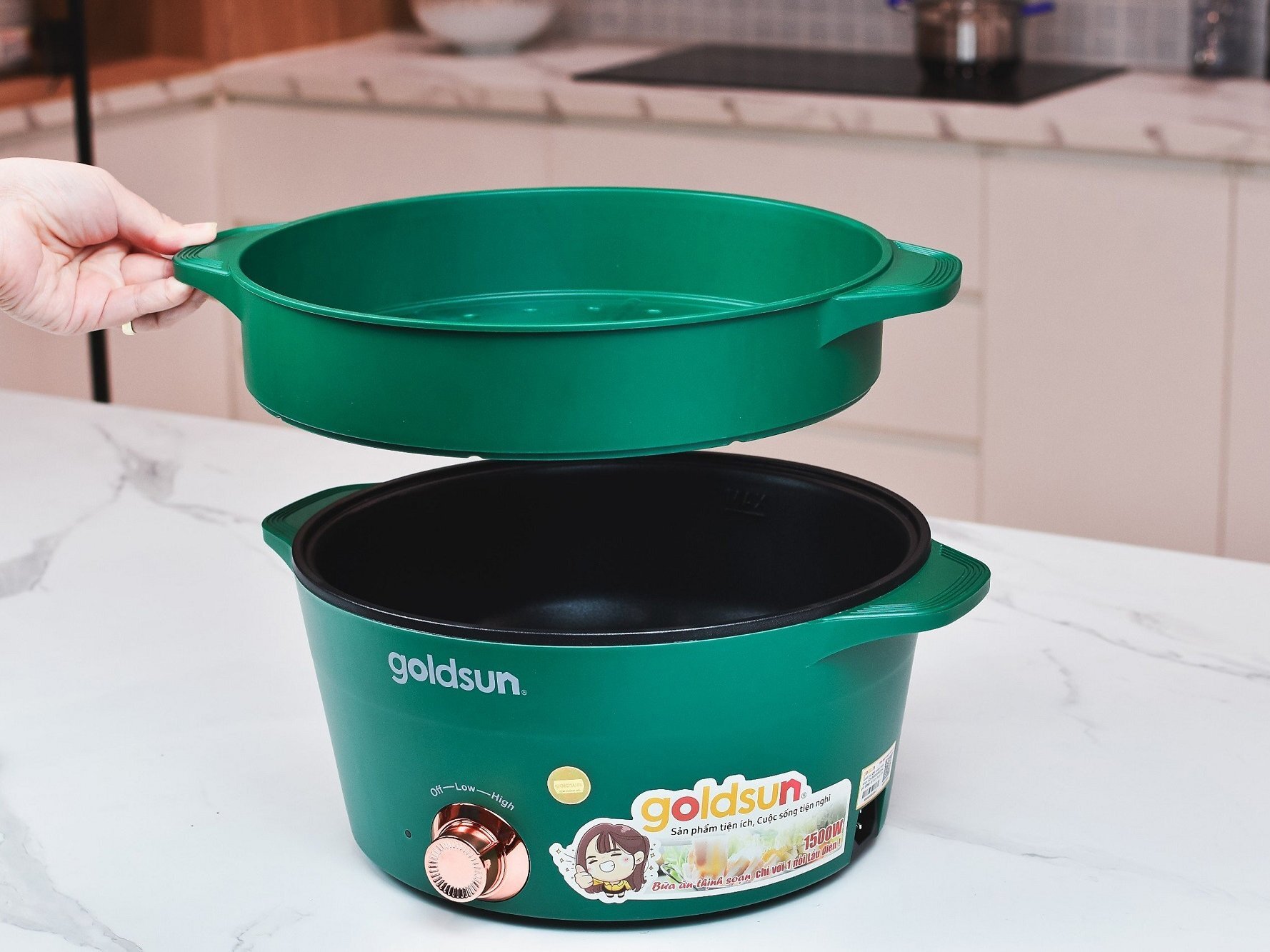 Nồi lẩu điện Goldsun 