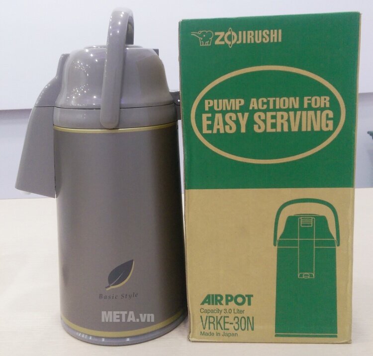 Bình thủy bơm Zojirushi VRKE-30N - 3 lít