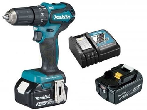 Makita DHP483RFE kèm 2 pin, 1 sạc Máy khoan búa dùng pin