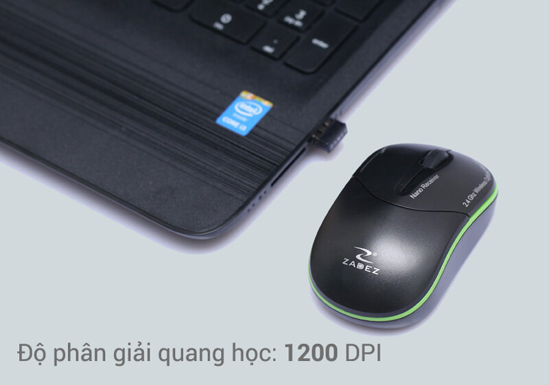 Chuột không dây Zadez M335 Đen Chuột không dây Zadez M335 Đen