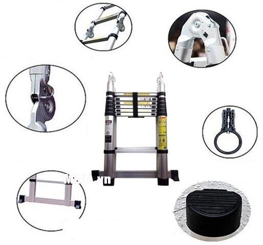 Thang nhôm rút gọn đa năng Pro PR-44AI