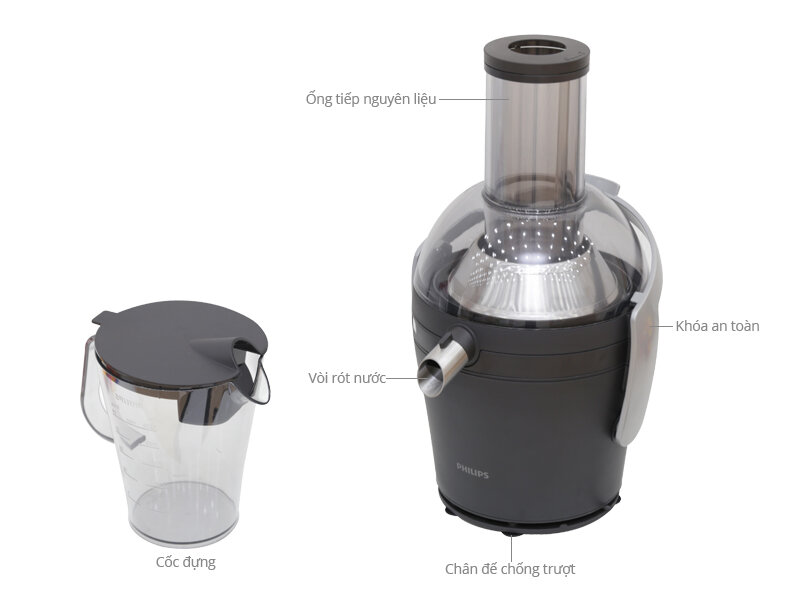 Máy ép trái cây Philips HR1869