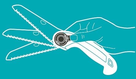 Lưỡi cưa dễ chỉnh góc Cưa cầm tay lưỡi gập 135P Gardena