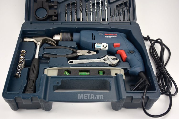 Máy khoan động lực Bosch GSB 550 RE (bộ Set)