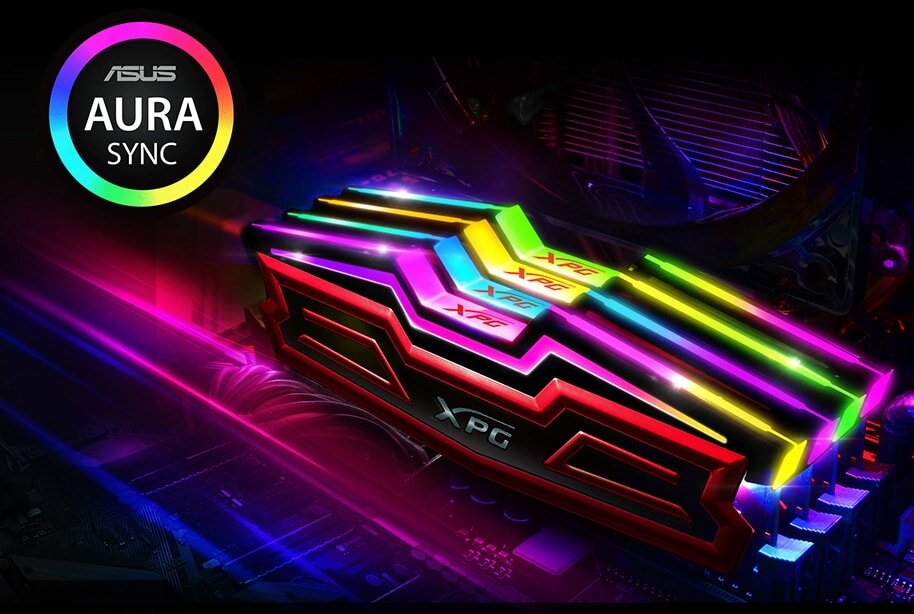 Bộ nhớ DDR4 Adata 16GB (3200) AX4U320038G16-DRS (2x8GB) (Đen)