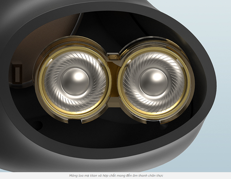 Tai nghe không dây Bluetooth True Wireless Soundpeats Truengine 3 SE || Màng loa titan