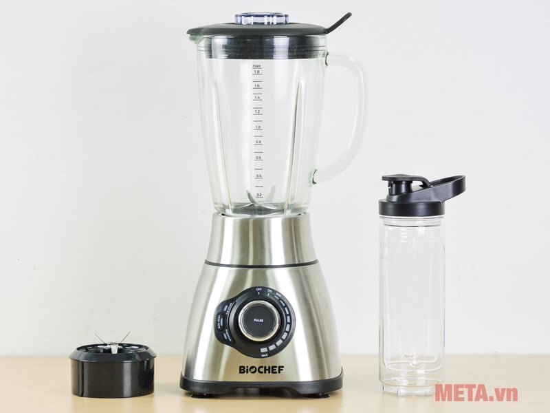 BioChef Galaxy Pro10 gồm 2 cối xay BioChef Galaxy Pro10