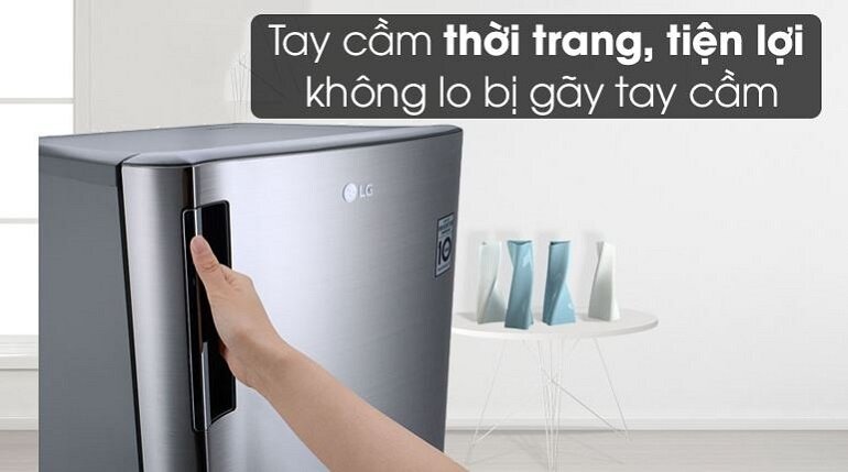 Thiết kế tủ đông LG Inverter 165 lít GN-F304PS sang trọng, hiện đại