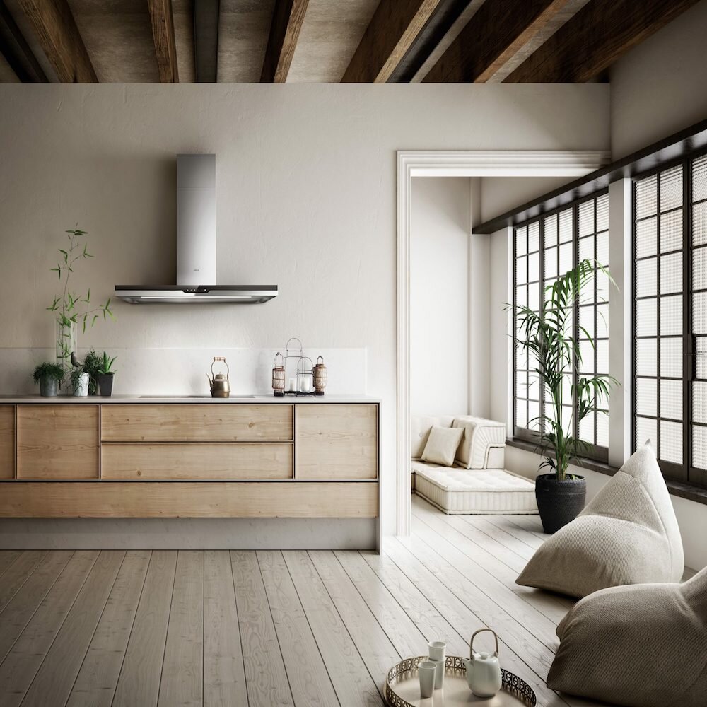 Máy hút mùi áp tường ELICA METEORITE