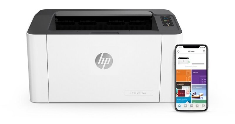 Máy In Laser Đen Trắng HP 107W 4ZB78A