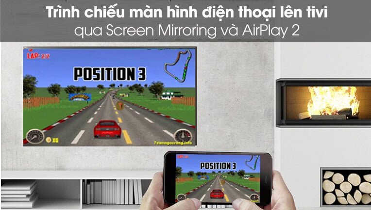 Trình chiếu điện thoại lên tivi