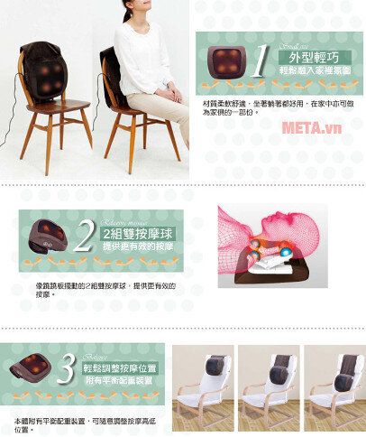 Máy massage miết, bấm huyệt trị liệu Tokuyo TH-512