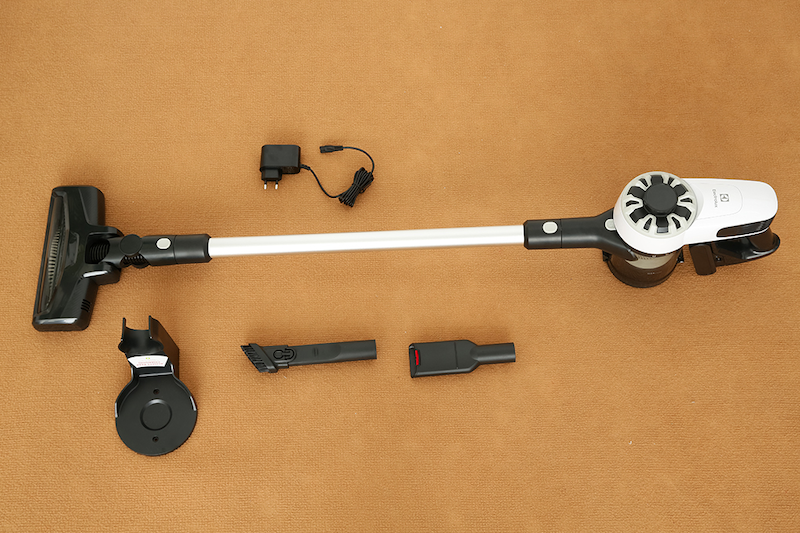 Số lượng đầu hút của máy hút bụi không dây Electrolux EFP31212 (Ảnh: dienmayxanh).
