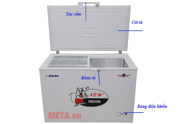 Tủ đông Alaska BD-400 (400 lít) Tủ đông Alaska BD-400 (400 lít)