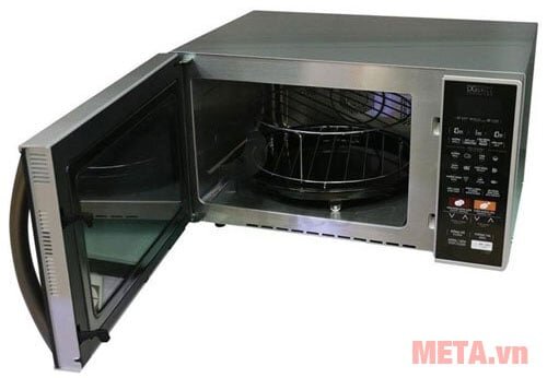 lò vi sóng Sharp R C900VN S có đầy đủ phụ kiện đi kèm