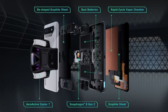Tản nhiệt Asus ROG Phone 7