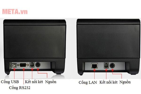 Máy in hóa đơn Xpos Q80I (USB or LAN)