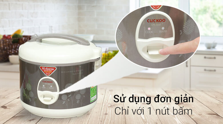 Nồi cơm điện Cuckoo 2 lít CR- 1032 M Nồi cơm điện Cuckoo 2 lít CR- 1032 M