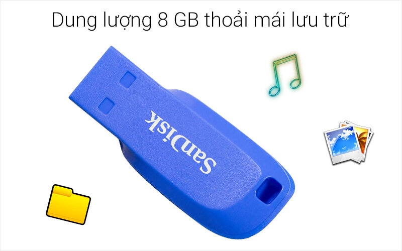 USB 2.0 8 GB Sandisk SDCZ50 USB 2.0 8 GB Sandisk SDCZ50