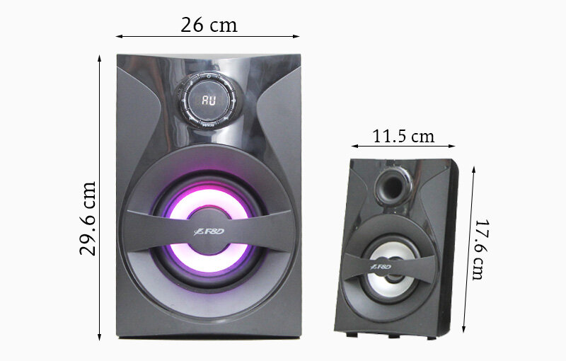 Loa Vi Tính Bluetooth Fenda F380X - 2.1