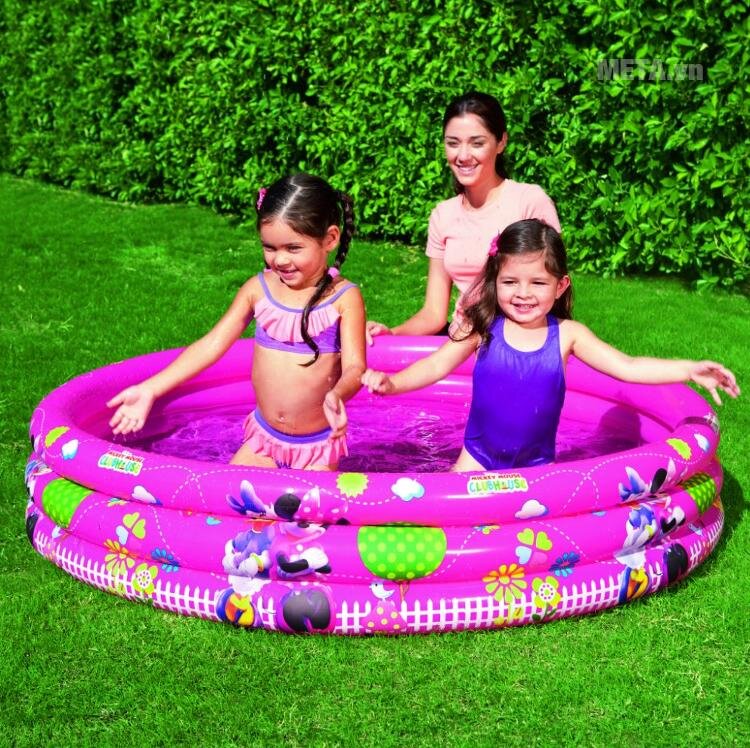 Bể phao bơi 3 tầng hình Micky Bestway 91036