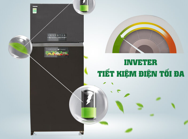 Tủ lạnh Toshiba 505 lít GR-HG55VDZ XK Tủ lạnh Toshiba 505 lít GR-HG55VDZ XK