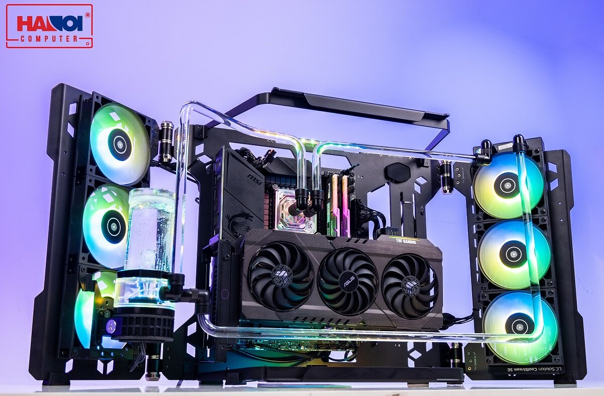 Cooler Master - MasterFrame 700 watercooling EKWB
