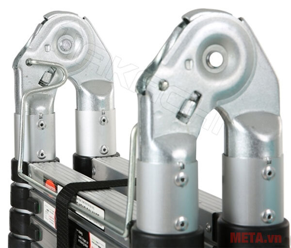 Thang nhôm rút gọn chữ A Hakachi HM-18CP