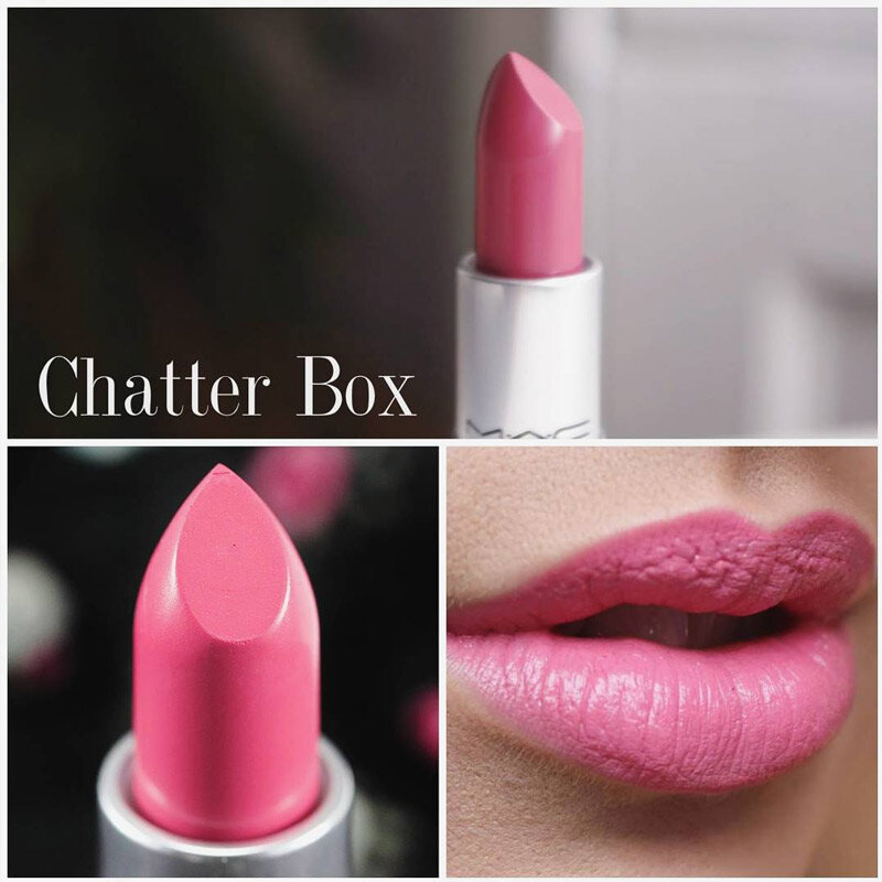 Son Thỏi Mềm Mịn Môi MAC Chatterbox Màu Hồng 