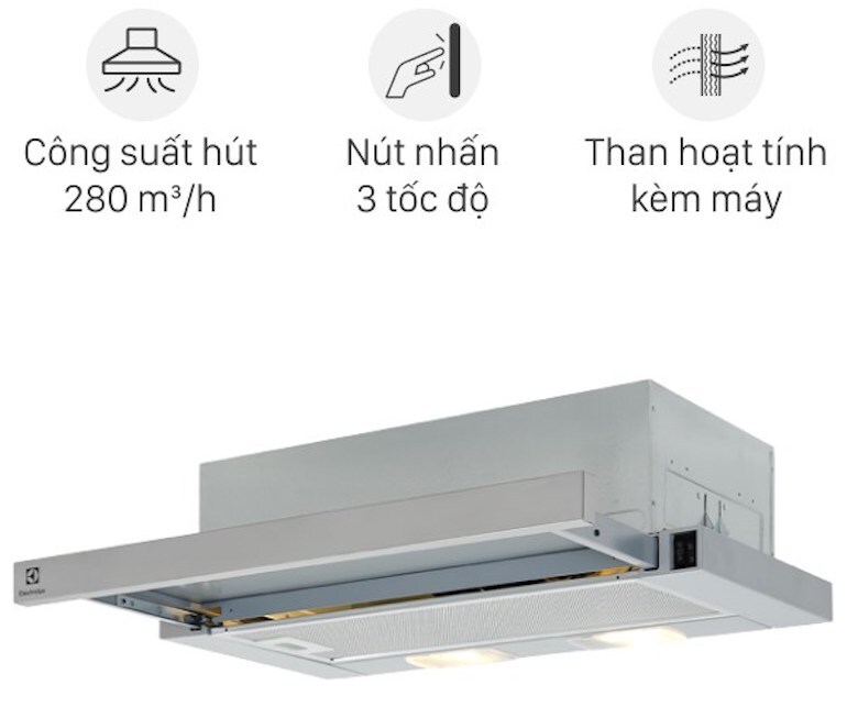 Máy hút mùi Electrolux LFP216S Máy hút mùi Electrolux LFP216S