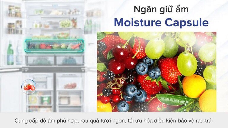 Tủ lạnh Sharp Inverter 572 lít SJ-FX640V-SL