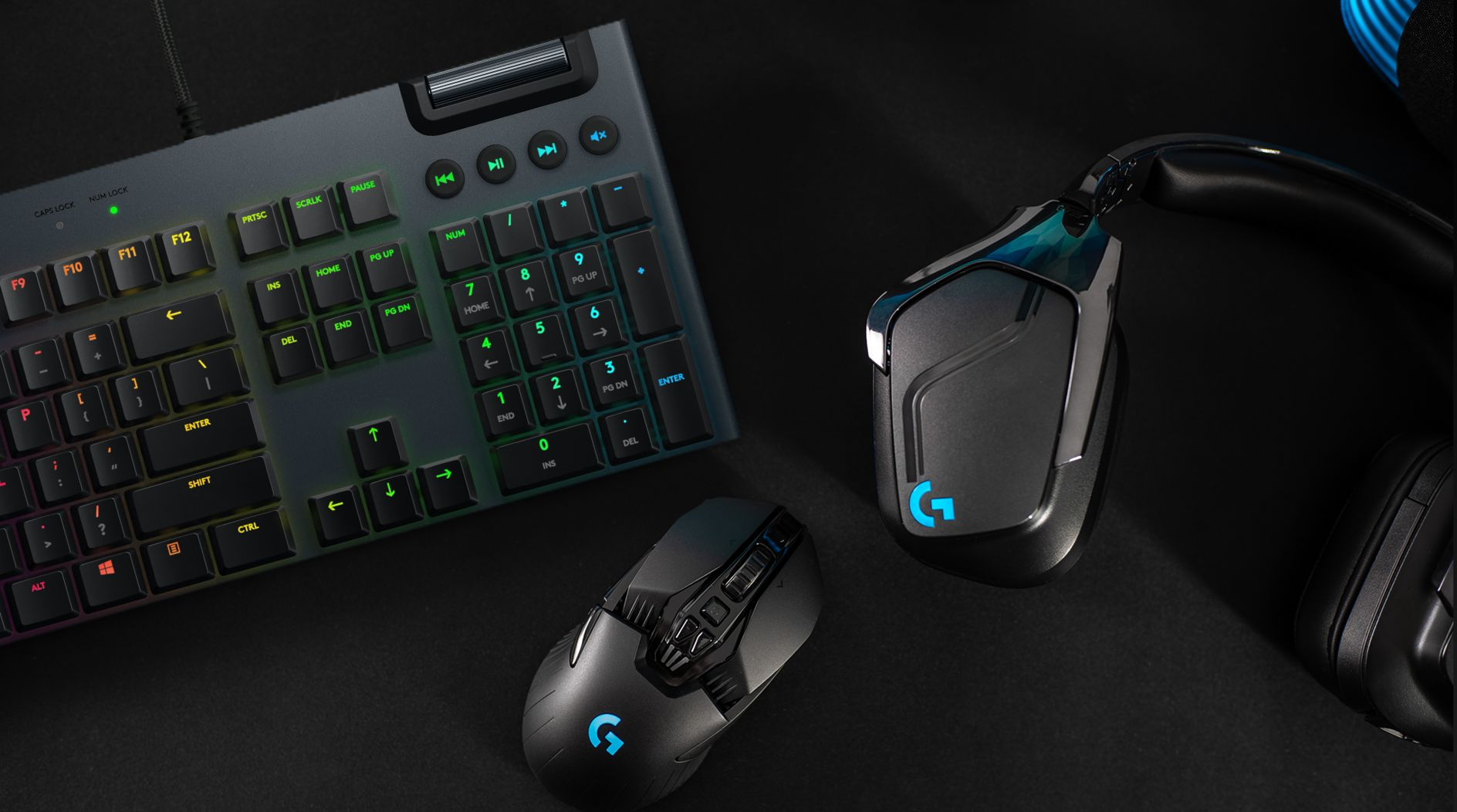 Bàn phím cơ Logitech G813 LIGHTSYNC RGB MECHANICAL TACTILE (920-008995)