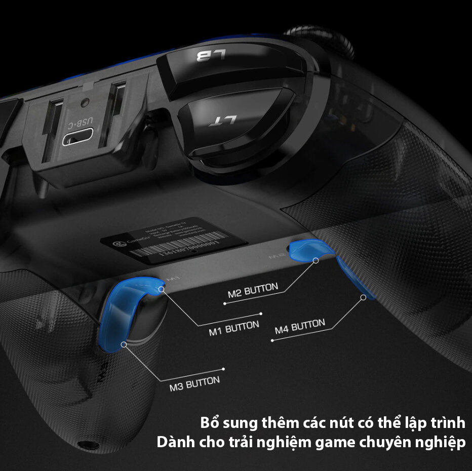 Tay cầm chơi game không dây Gamesir Wireless Controller T4 Pro 5