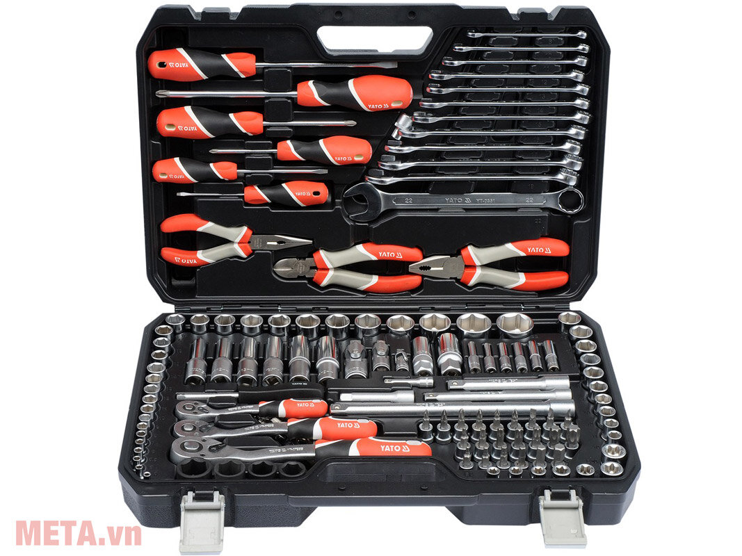 Bộ dụng cụ tổng hợp 129 chi tiết Yato YT-38881