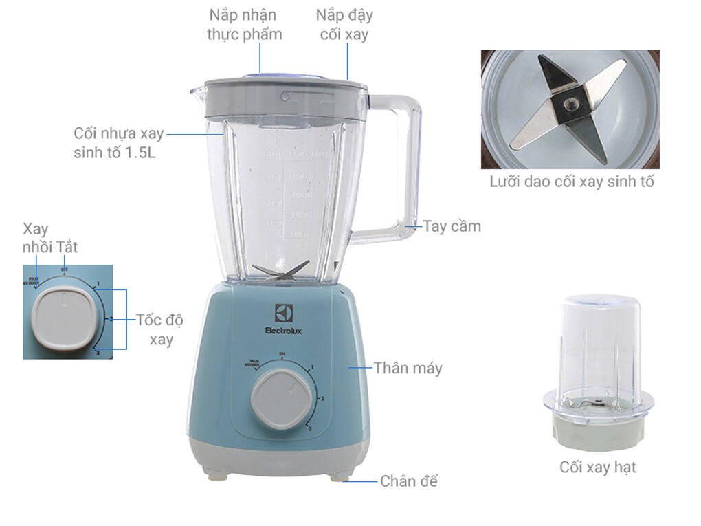 Máy xay sinh tố Electrolux EBR3416