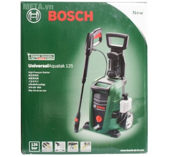Máy phun xịt rửa áp lực cao Bosch Universal AQT 125