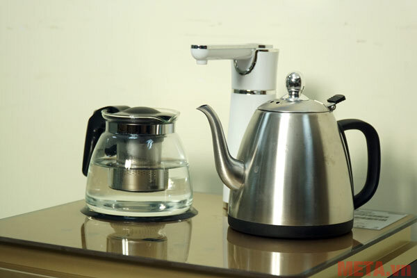 Cây nước nóng lạnh kết hợp với bàn pha trà, cafe FujiE WD3000E