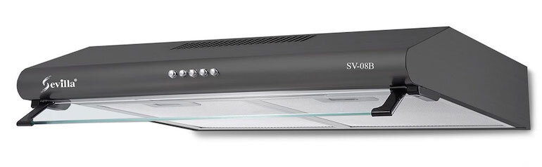 Máy hút mùi Sevilla SV-08 Black (SV-08I)