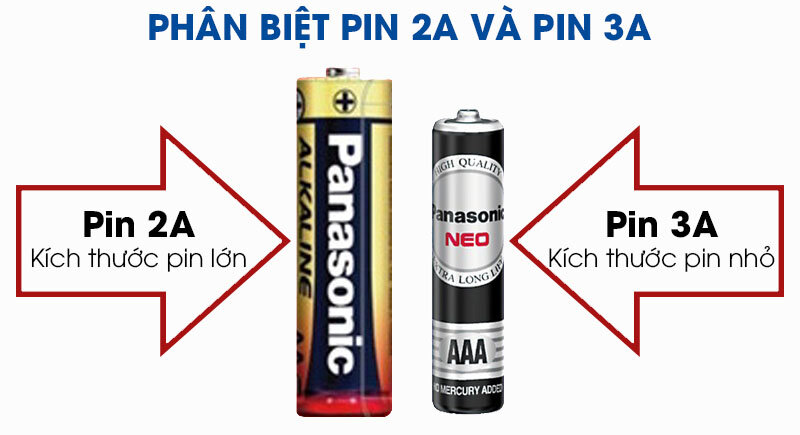 Pin AA 2 viên Panasonic Alkaline LR6T-2B-V