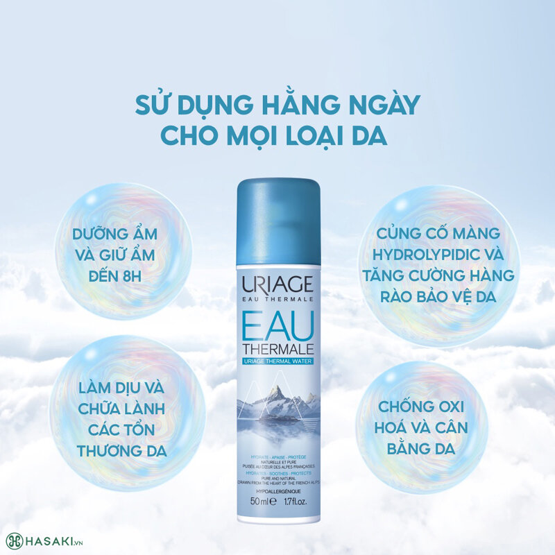 Xịt Khoáng Uriage Eau Thermale Pure Thermal Water Spray Tại Hasaki