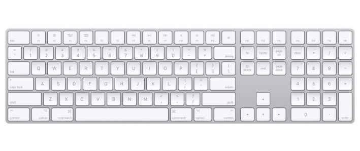 Bàn phím Apple Magic with Numeric Keypad – ITS (MQ052ZA/A) (Trắng) 2