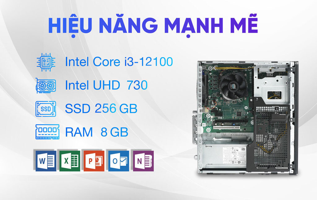 Máy tính để bàn HP Pro Tower 280 G9 PCI (AM3N7AT)