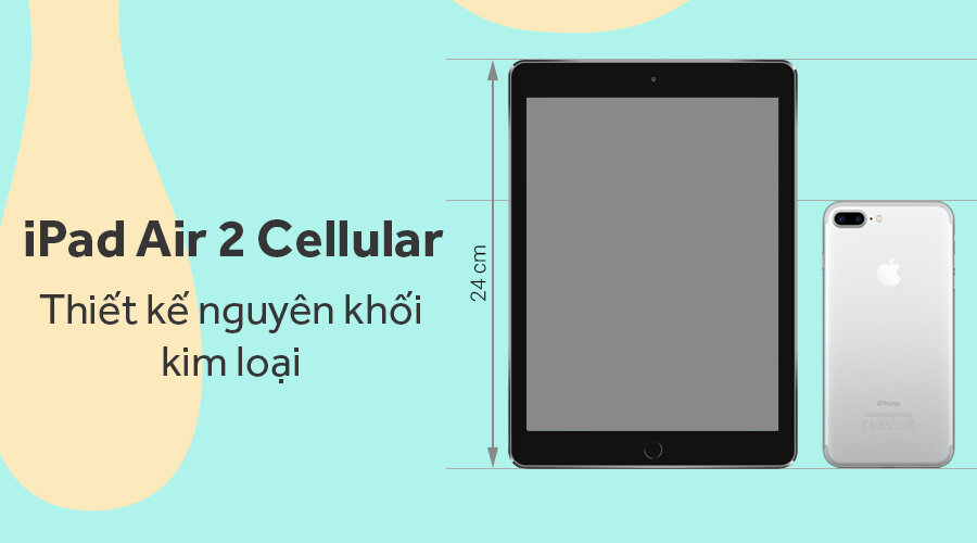 Máy tính bảng Ipad Air 2 Cellular 32GB Máy tính bảng Ipad Air 2 Cellular 32GB